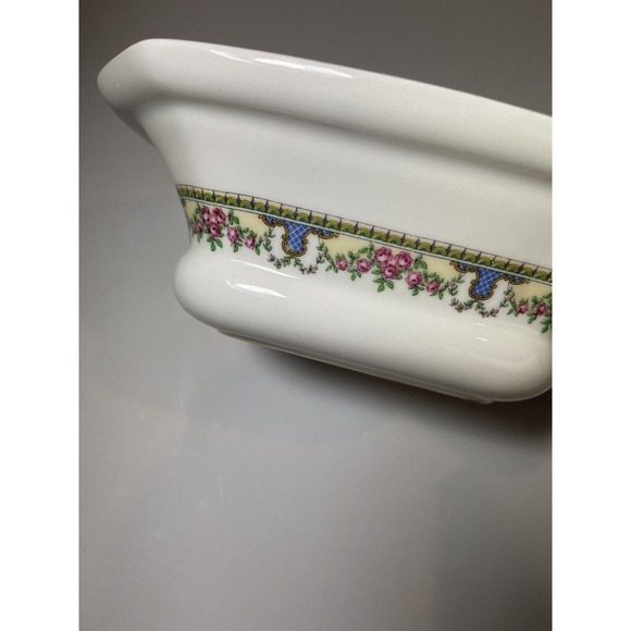 T & V Limoges France Lidded Porcelain Tureen La Cloche Roses Gold Granny Core - Picture 14 of 15